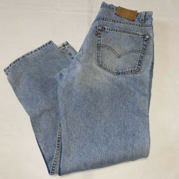 Levis 505 Vintage Jeans Mens 38x30 Regular Fit Straight Leg Made in USA